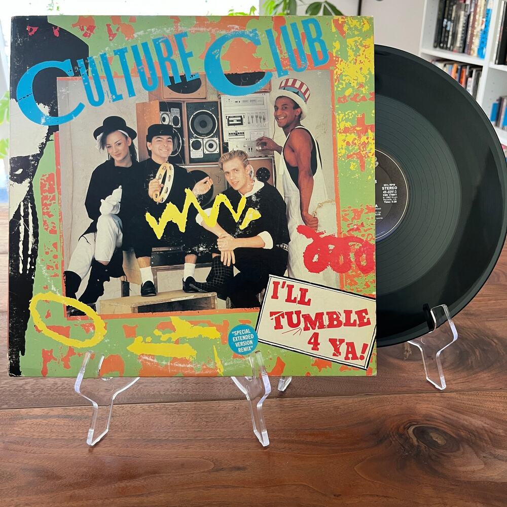 Culture Club I'll Tumble 4 Ya Extended Remix Vinyl LP 1983 Virgin XSS 170951